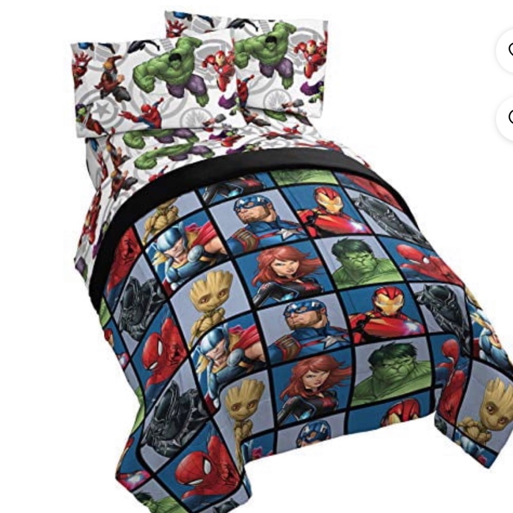 Marvel full bed set 💥